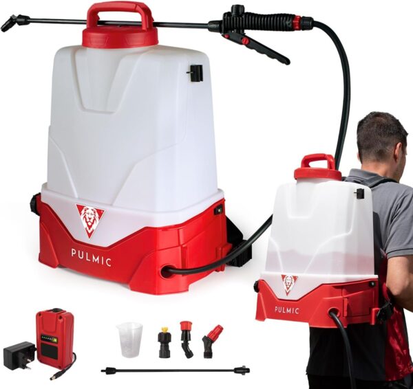 Akumuliatorinis sodo purkštuvas Pulmic Pegasus 15L su ličio baterija - Image 3